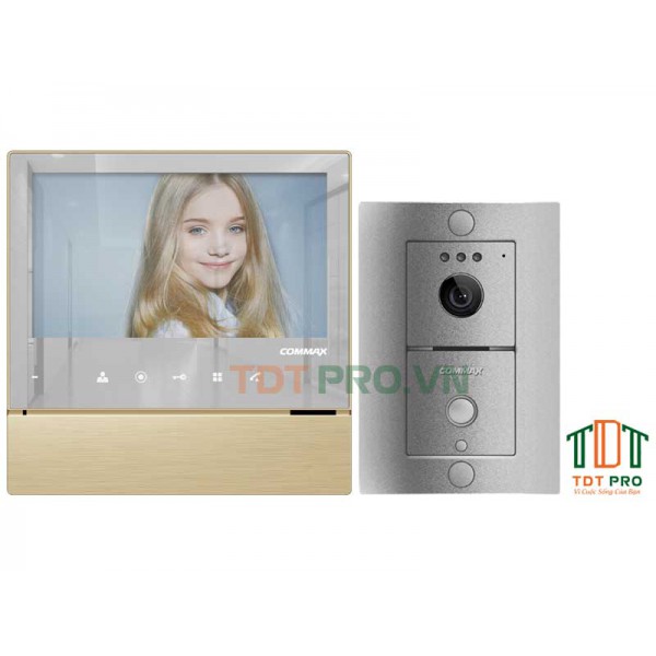 Bộ chuông cửa có hình Commax CDV-70H/DRC-4L